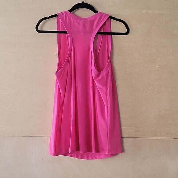 NWT Joie Alicia Silk Tank Top S Pink Fuchsia RacerBack Office Layering Blouse - Picture 6 of 7
